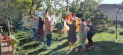 Activité danse en plein nature